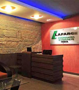 Reception, M.D. Cabin, Meeting Room, Conference Room of Lafarge India