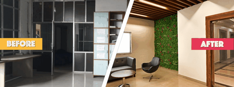 Complete office transformation