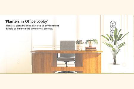 Planters & potted plants compliment